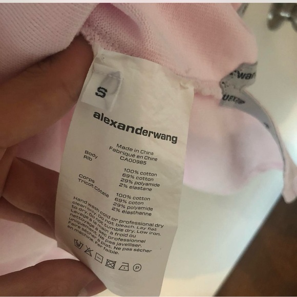 Alexander Wang Pink Polo - Picture 4 of 4